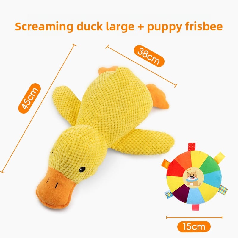 Durable and scratch-resistant pet plush toys