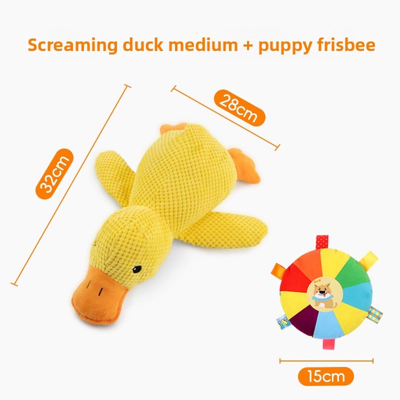 Durable and scratch-resistant pet plush toys