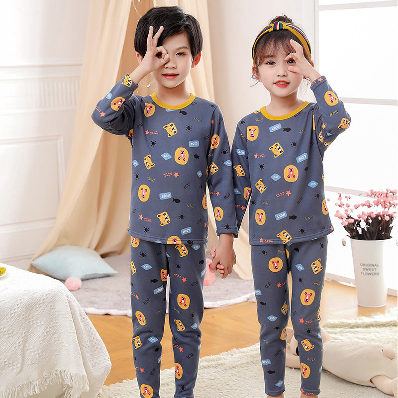 Children's fleece pajamas