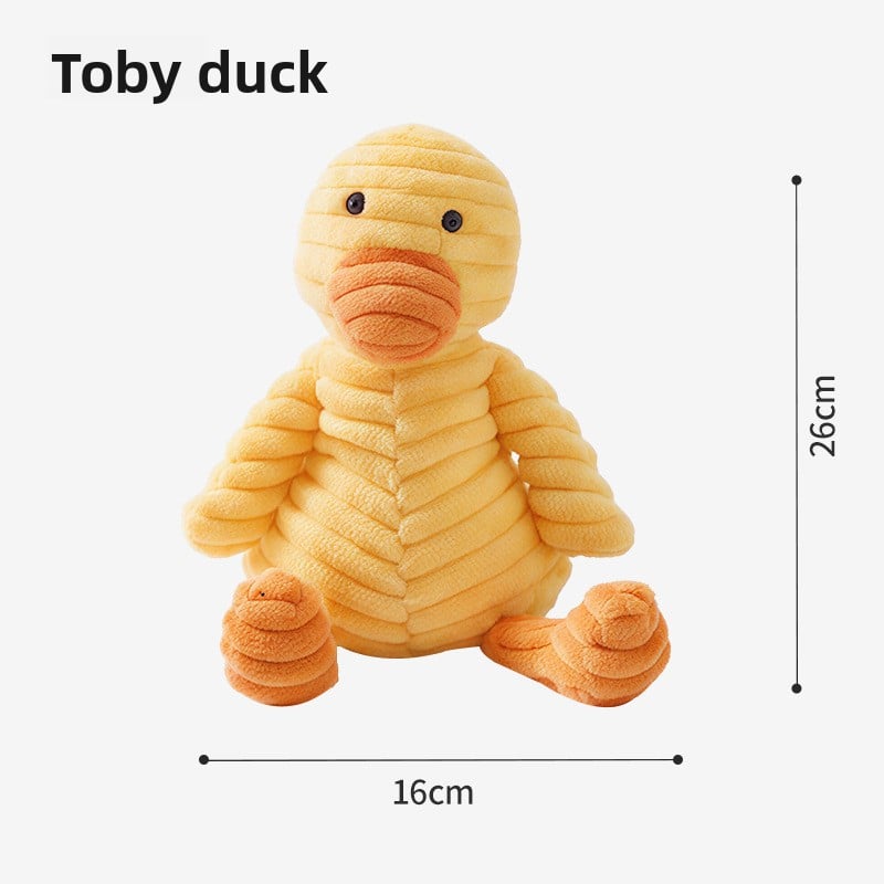 Durable and scratch-resistant pet plush toys