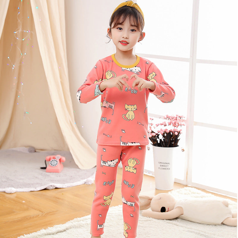 Children's fleece pajamas