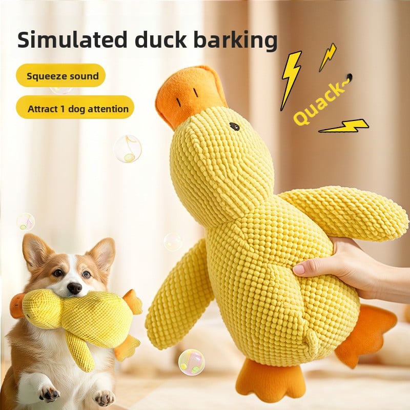 Durable and scratch-resistant pet plush toys