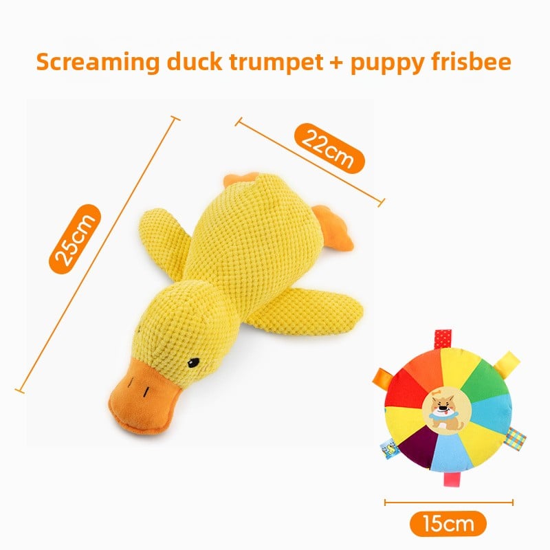 Durable and scratch-resistant pet plush toys