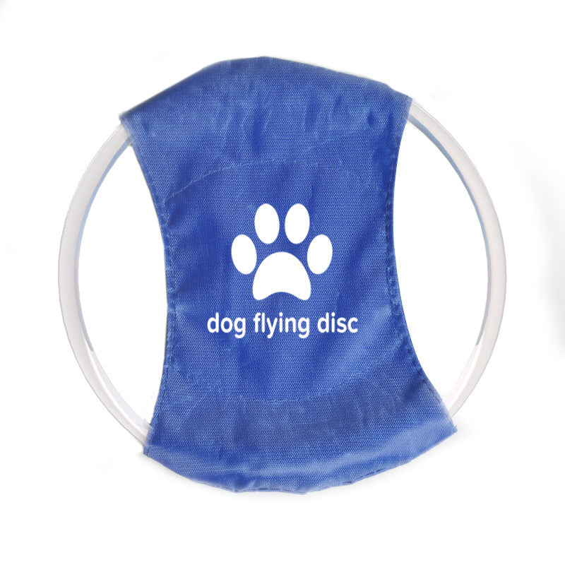 Pet luminous products LED rechargeable pet luminous Frisbee dog dog training toy pet dog dog toy Frisbee