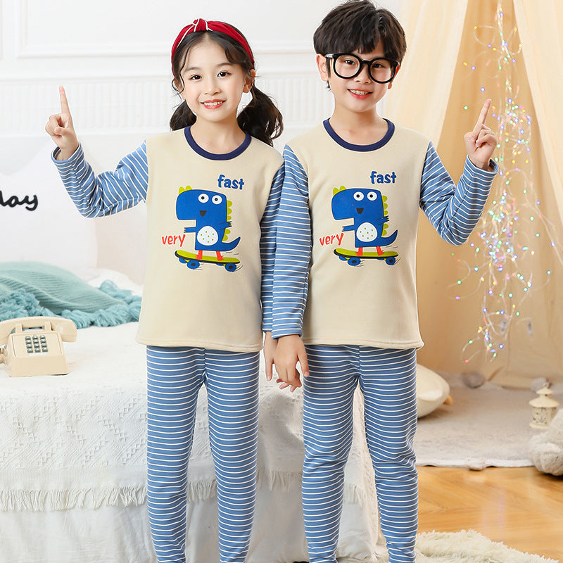 Children's fleece pajamas